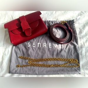 Senreve Aria Belt Bag in Merlot - Excellent Condition